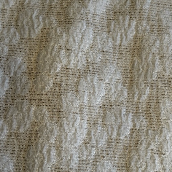 Halogen Textured Cream A-Line Skirt - Picture 4 of 4